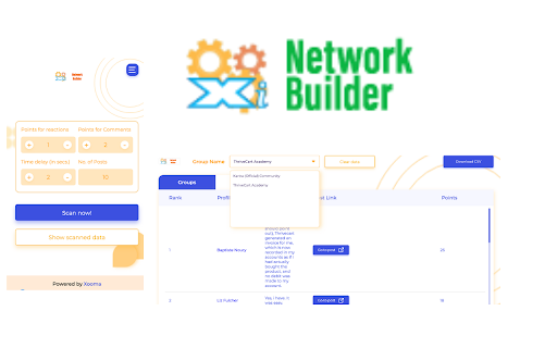 image for Xooma Intelligence Network Builder