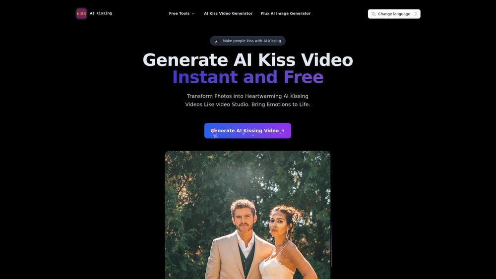 image for AI Kissing - Free Online Kiss AI Video Generator