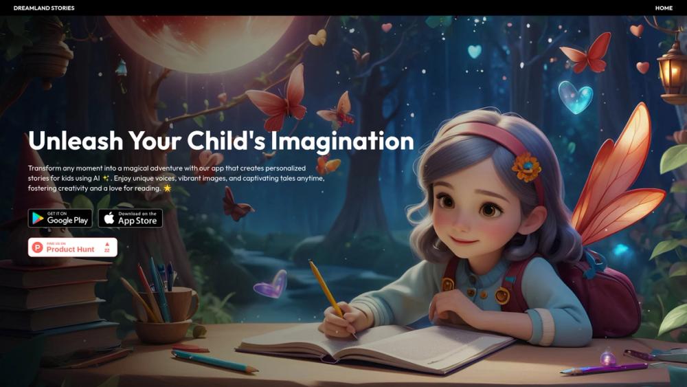 image for Dreamland: Create Kids Stories