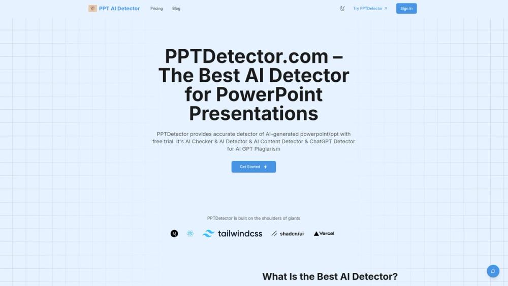 image for AI Detector for PPT
