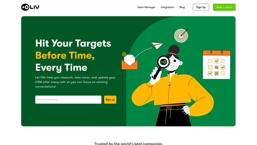 image for Oliv AI - Your Sales Companion