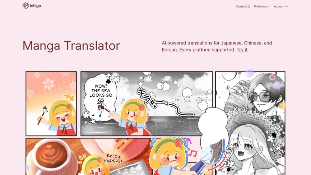 image for Manga Translator - ichigoreader