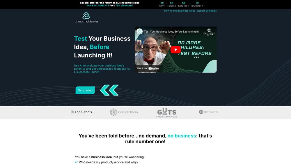 image for Checkmyidea-IA