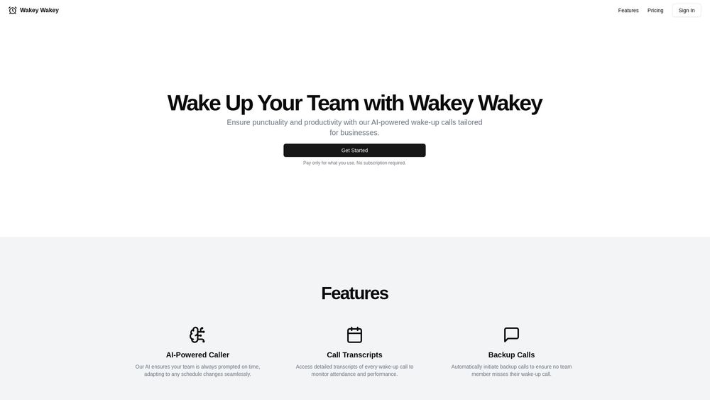 image for Wakey Wakey