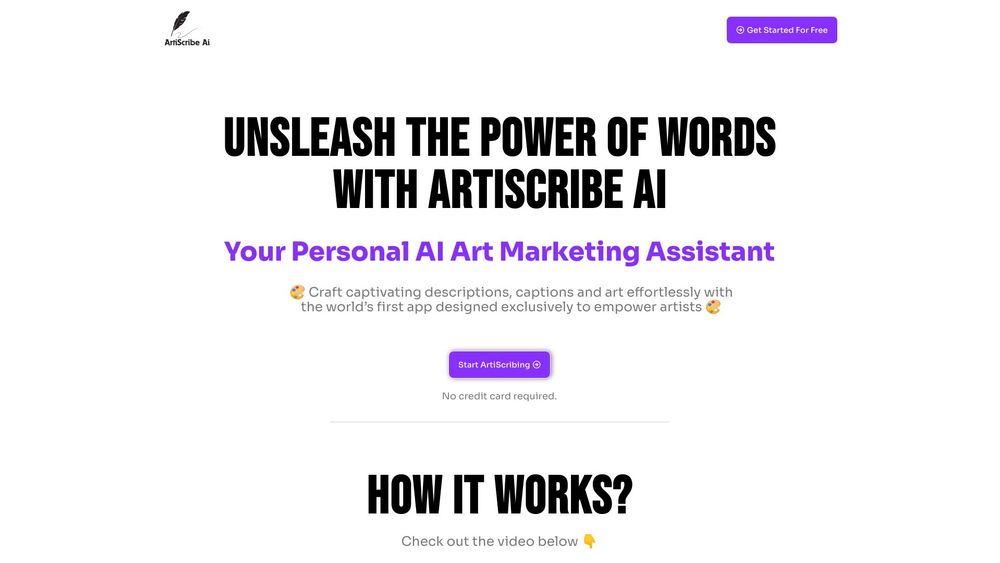 image for ArtiScribe AI