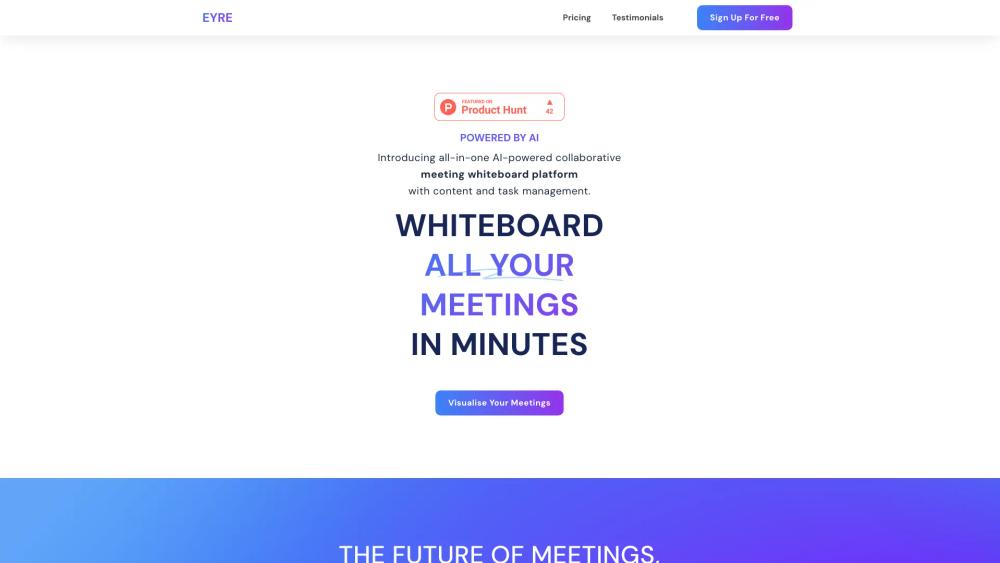 image for Eyre: Whiteboard Your Meetings