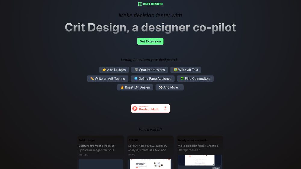 image for Crit Design
