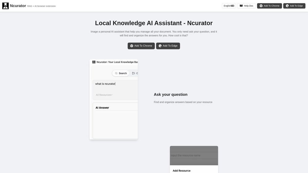 image for Ncurator