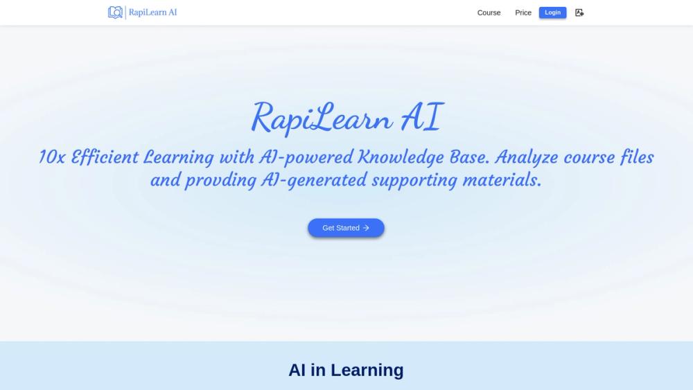 image for RapiLearn AI