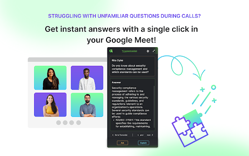 image for ChatGPT assistant for Google Meet