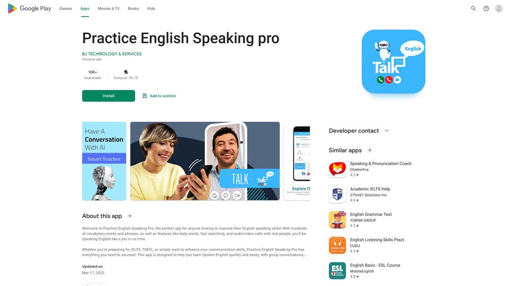 image for Practice English Speaking