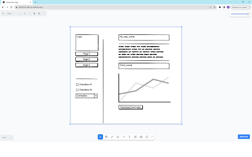 image for Sketch2Code GPT4-128K GPT4-Vision -Sidebar