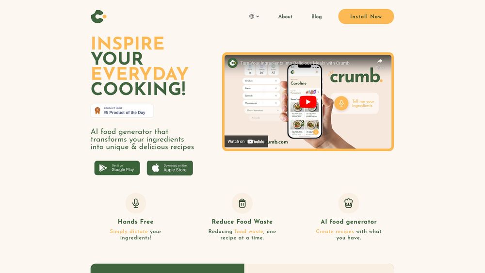 image for Crumb - Fridge and Pantry Recipes