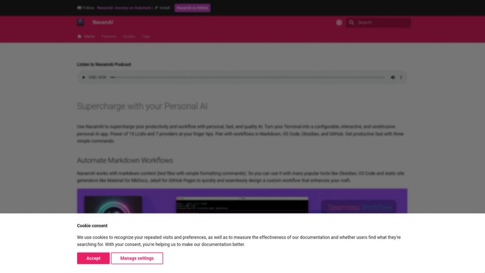 image for NavamAI - Enhance your craft with AI