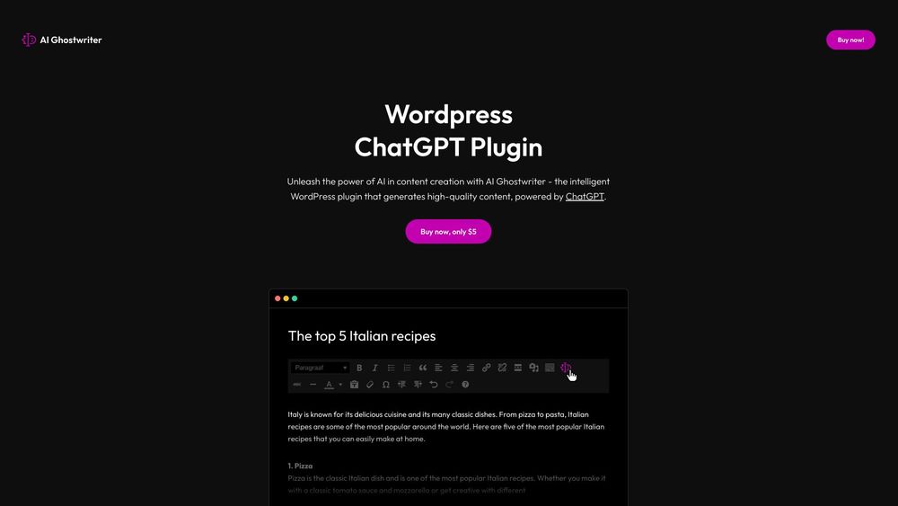 image for AI Ghostwriter