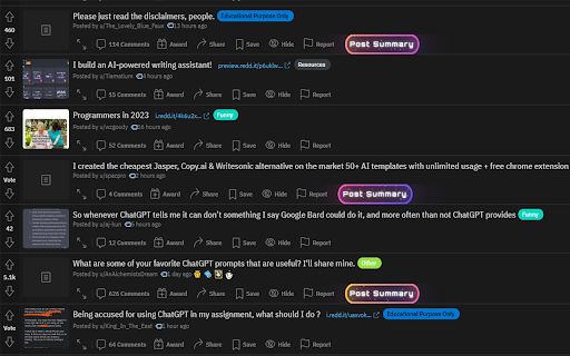 image for Reddit Summarizer