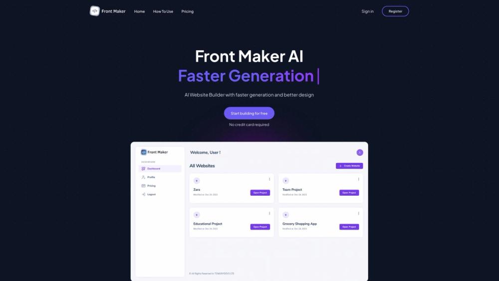 image for Frontmaker.com