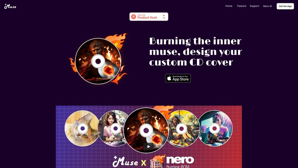 image for Nero Muse: The Burning Art of CD