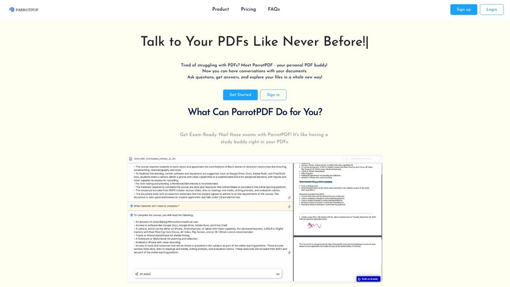 image for ParrotPDF