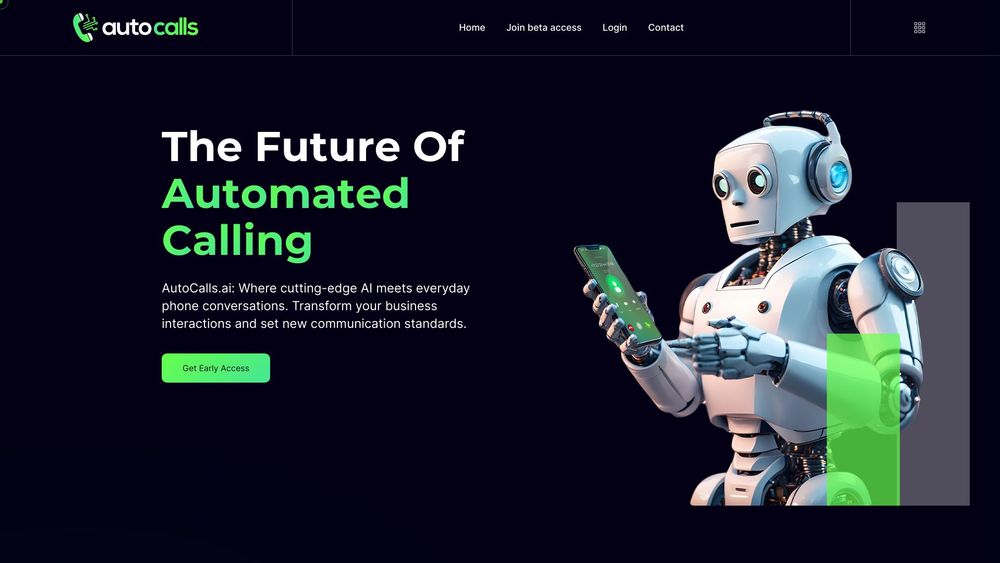 image for AutoCalls.ai - AI Phone Communications