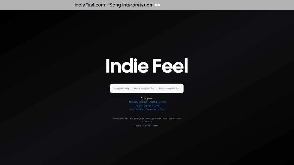 image for Indie Feel