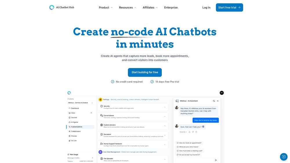 image for AI Chatbot Hub