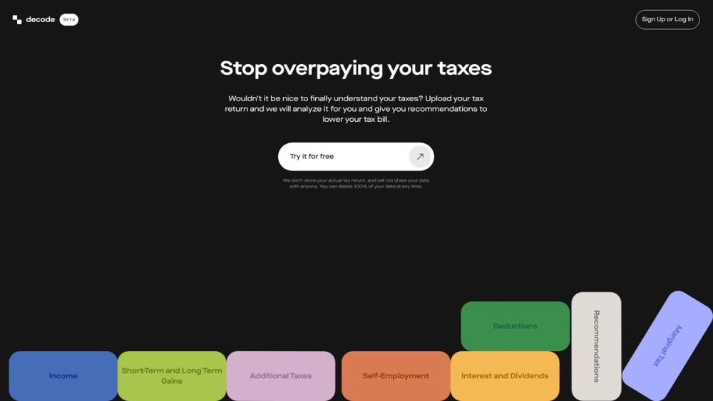 image for Decode.tax
