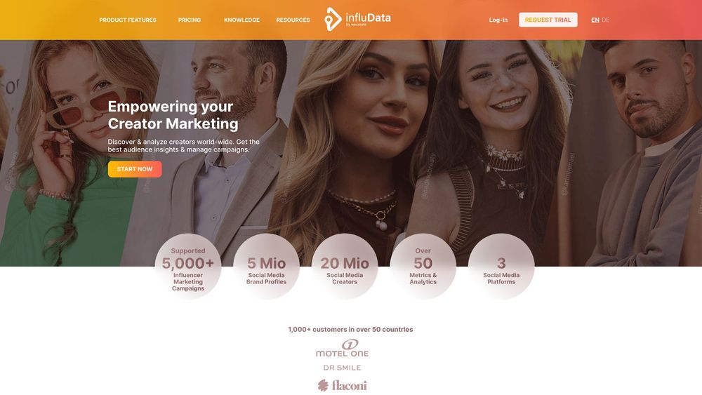 image for Influencer-Suchtool | influData