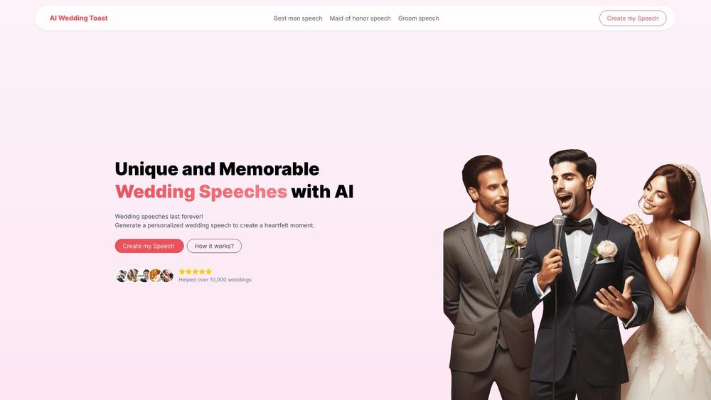 image for AI Wedding Toast