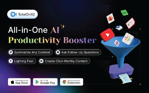 image for TubeOnAI - Best AI Summarizer