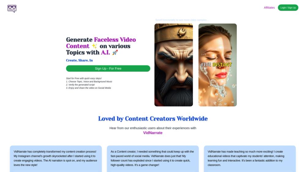 image for VidNarrate