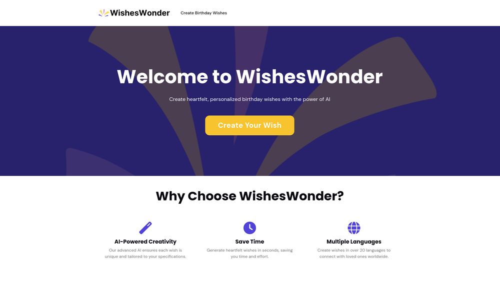 image for WishesWonder
