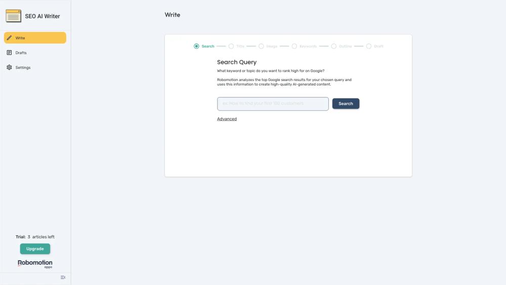 image for SEO AI Writer
