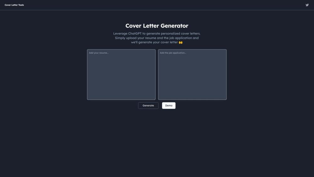 image for Cover Letter Generator
