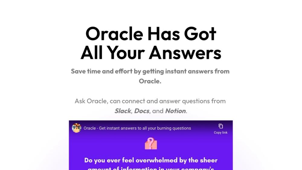 image for Oracle