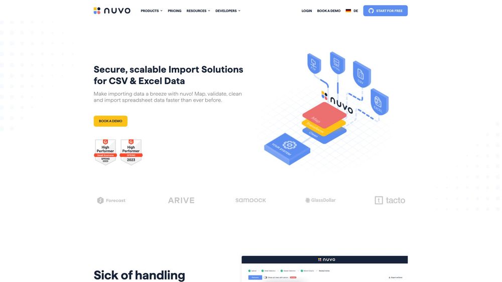 image for nuvo No-Code Data Pipelines