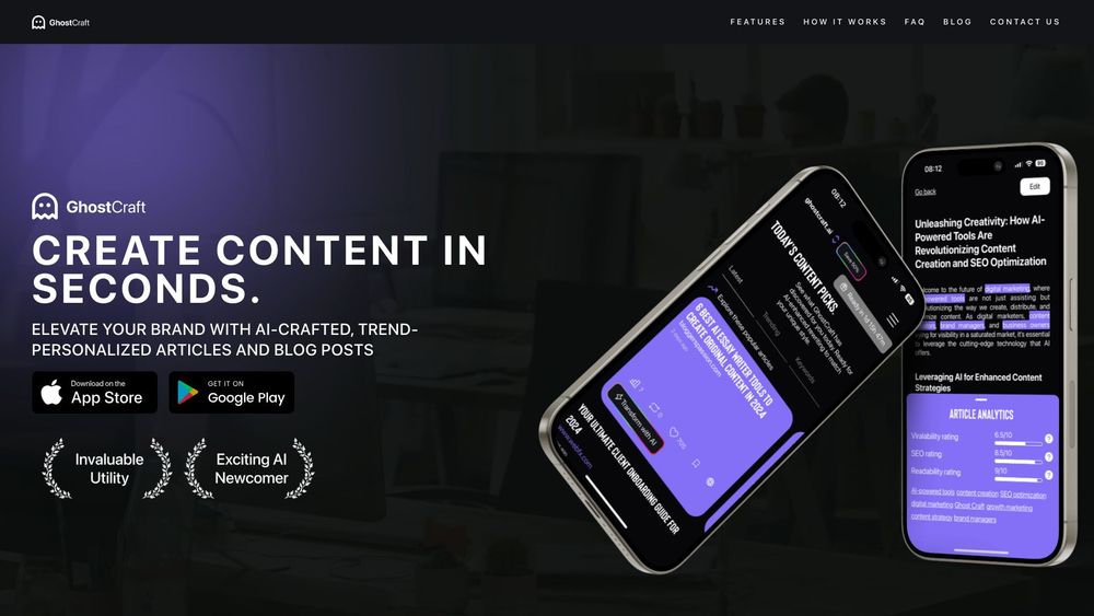 image for Ghost Craft: AI-Powered SEO