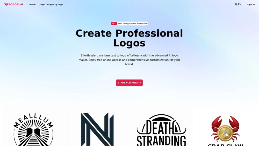 image for LogoAI.ai: AI Logo Maker Free Online
