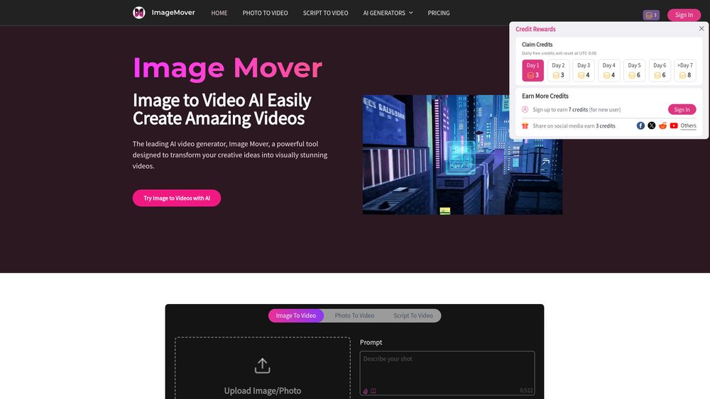 image for Image To Video AI - ImageMover