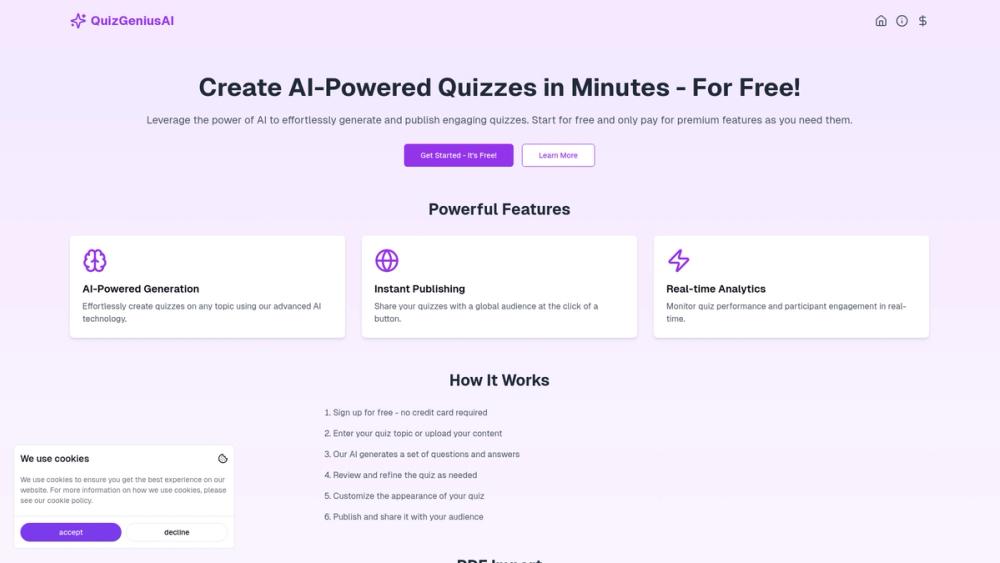 image for Quiz Genius AI
