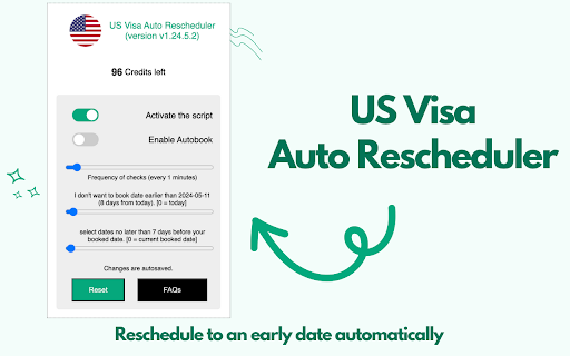 image for US Visa Slots Auto Check and Reschedule