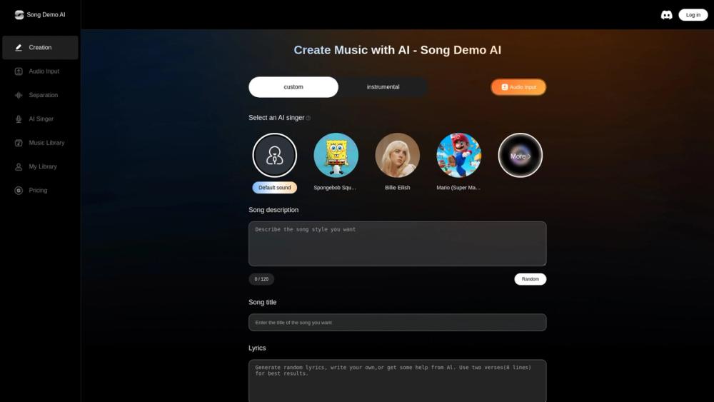 image for Song Demo AI