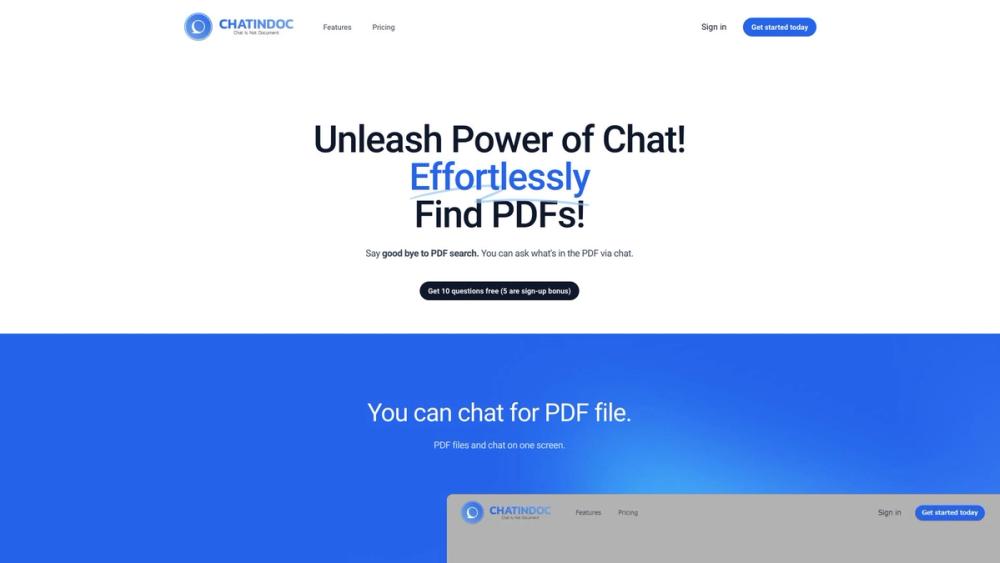 image for ChatInDoc