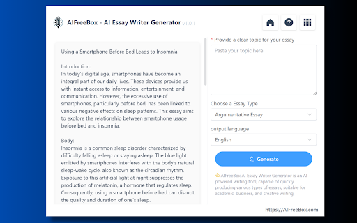 image for AI Essay Writer Generator: Academic Writing