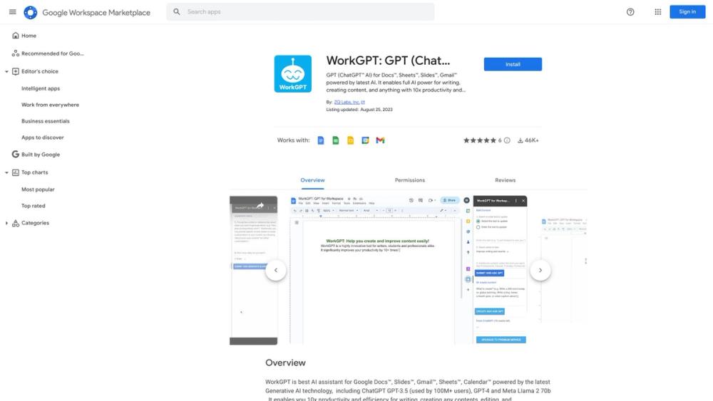 image for WorkGPT