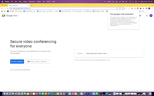 image for Pals Google Meet Helper