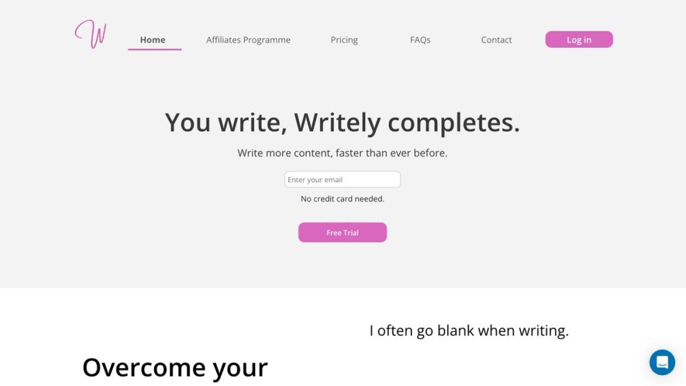 image for Writely