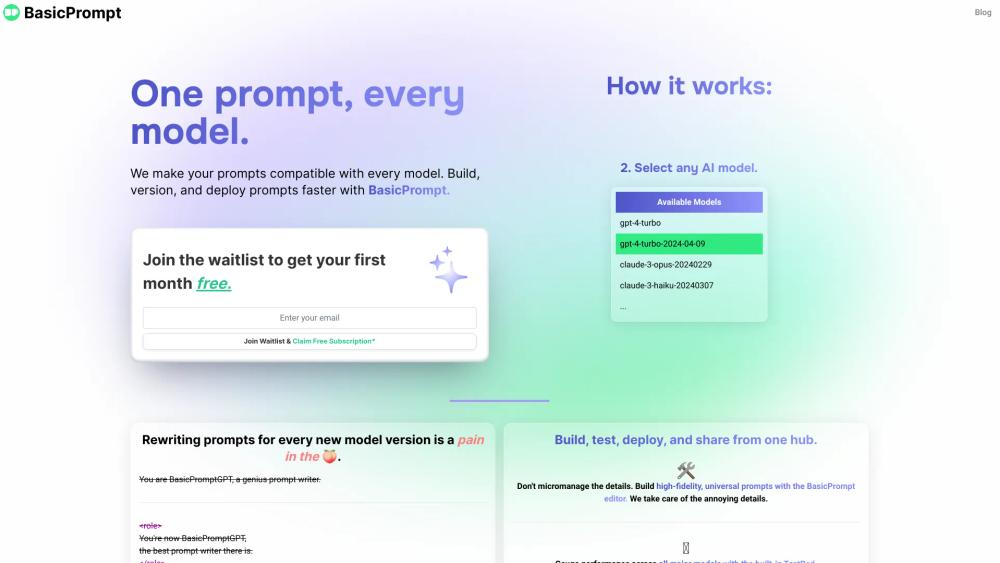 image for BasicPrompt (waitlist)