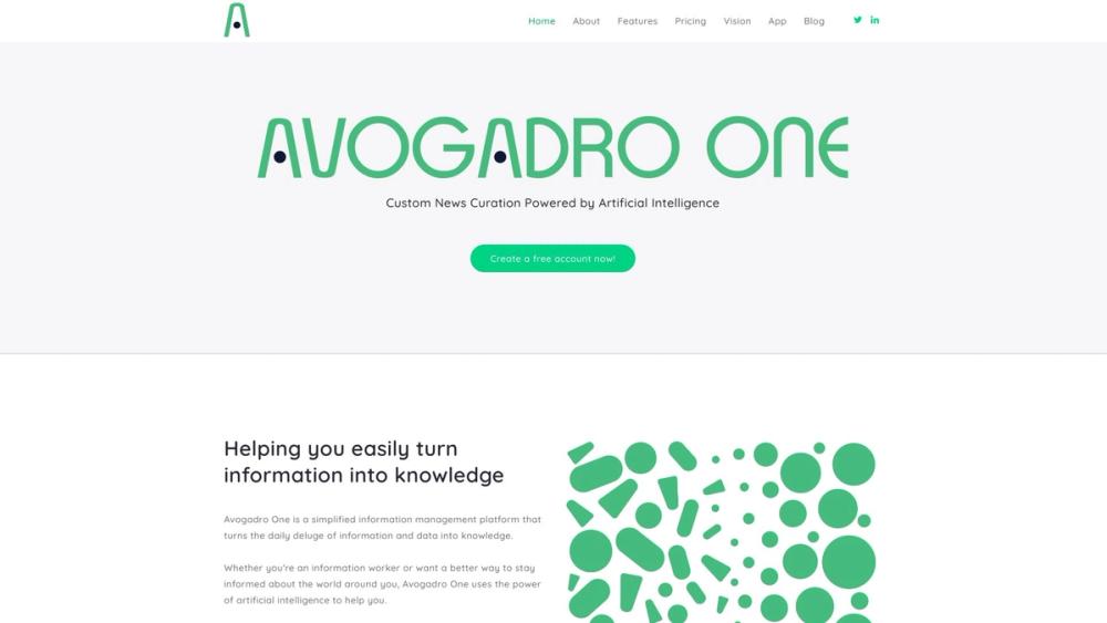 image for Avogadro One