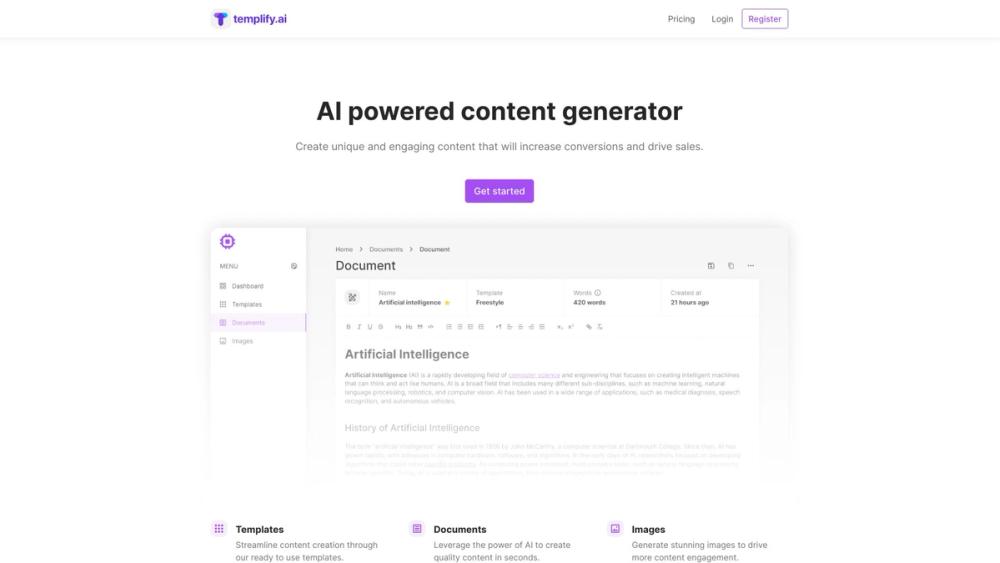 image for Templify.ai